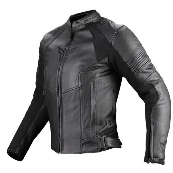 Nordcode Μπουφάν Racer Γυναικείο Δερμάτινο μαύρο Μπουφάν Textile